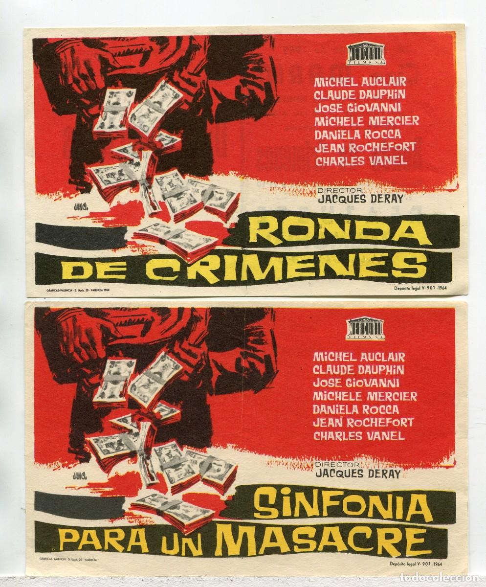 Cine: RONDA DE CR&Iacute;MENES Y SINFON&Iacute;A PARA UN MASACRE.