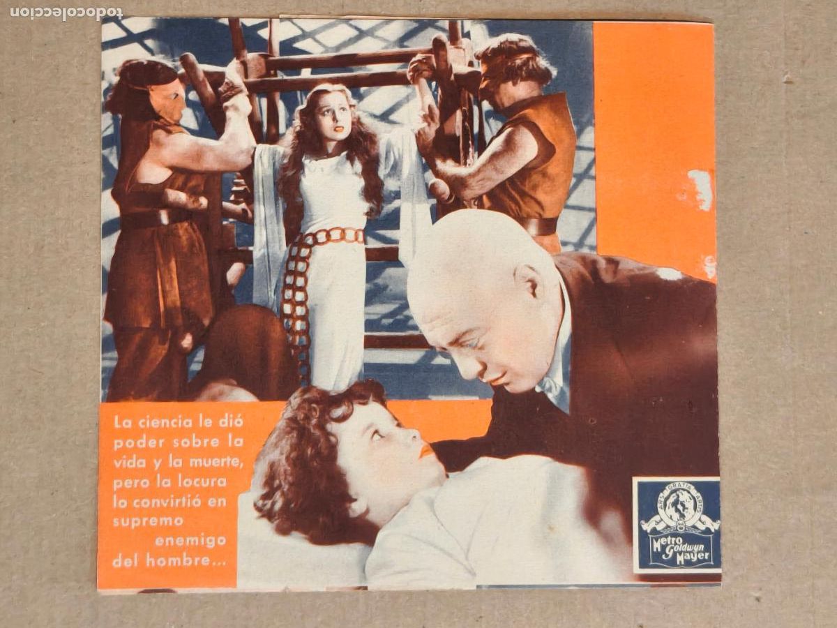 Cine: LAS MANOS DE ORLAC PROGRAMA DE CINE 1936 - Foto 3