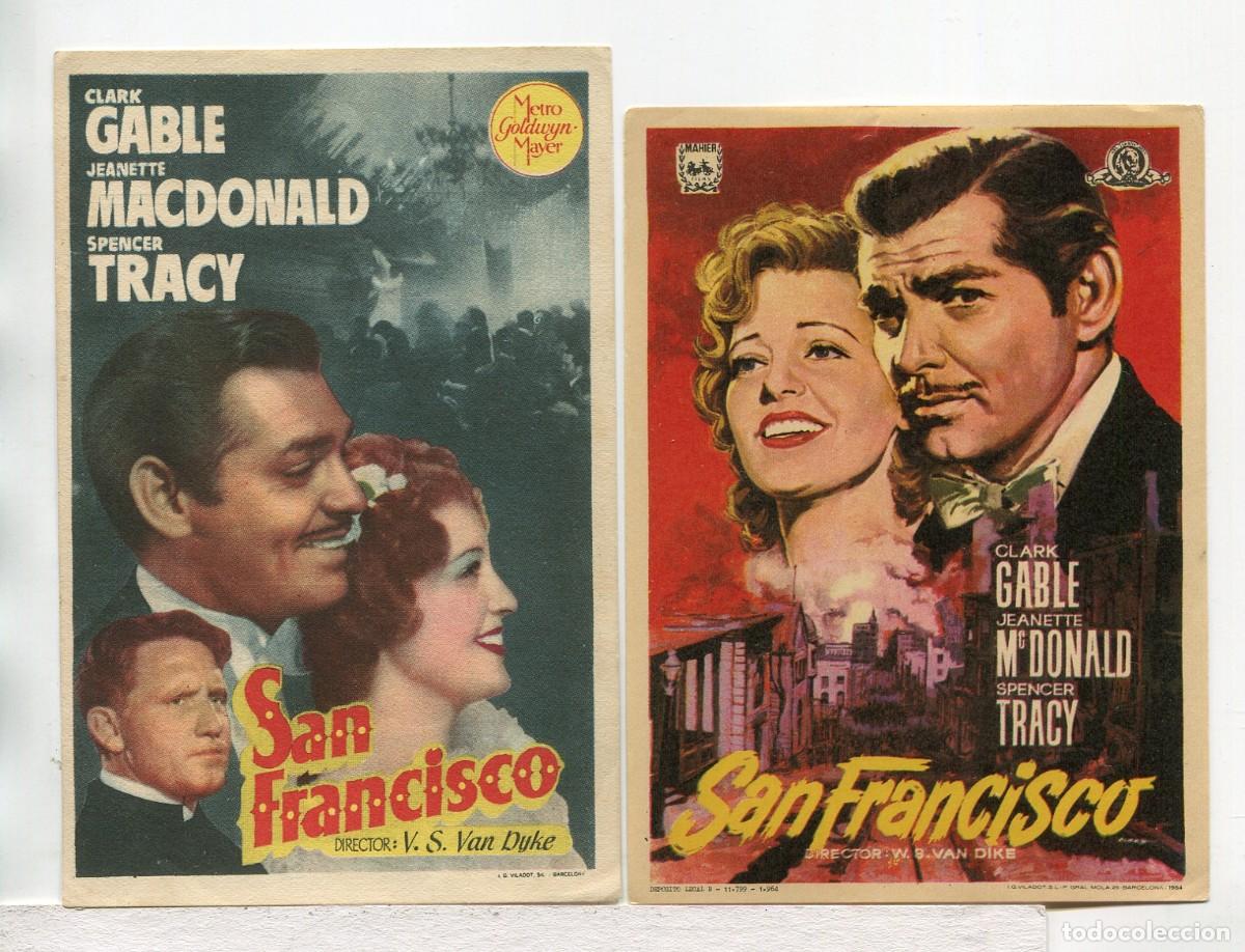 Cine: SAN FRANCISCO, con Clark Gable.