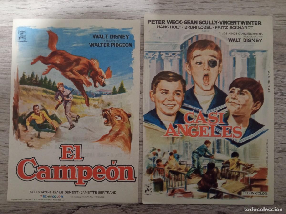 Cine: CINES DE LAS ESCUELAS JES&Uacute;S OBRERO Y MARIANISTAS DE VITORIA, CASI &Aacute;NGELES Y EL CAMPE&Oacute;N, 1967