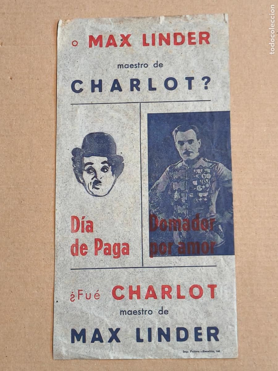 Cine: MAX LINDER MAESTRO DE CHARLOT PROGRAMA DE CINE