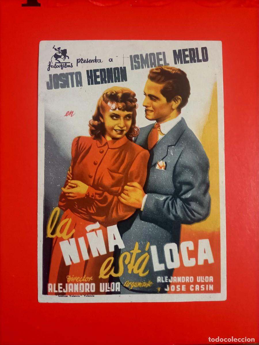 Cine: LA NI&Ntilde;A EST&Aacute; LOCA. JOSITA HERN&Aacute;N. PUBLICIDAD CINE ECHEGARAY. M&Aacute;LAGA. ALB.