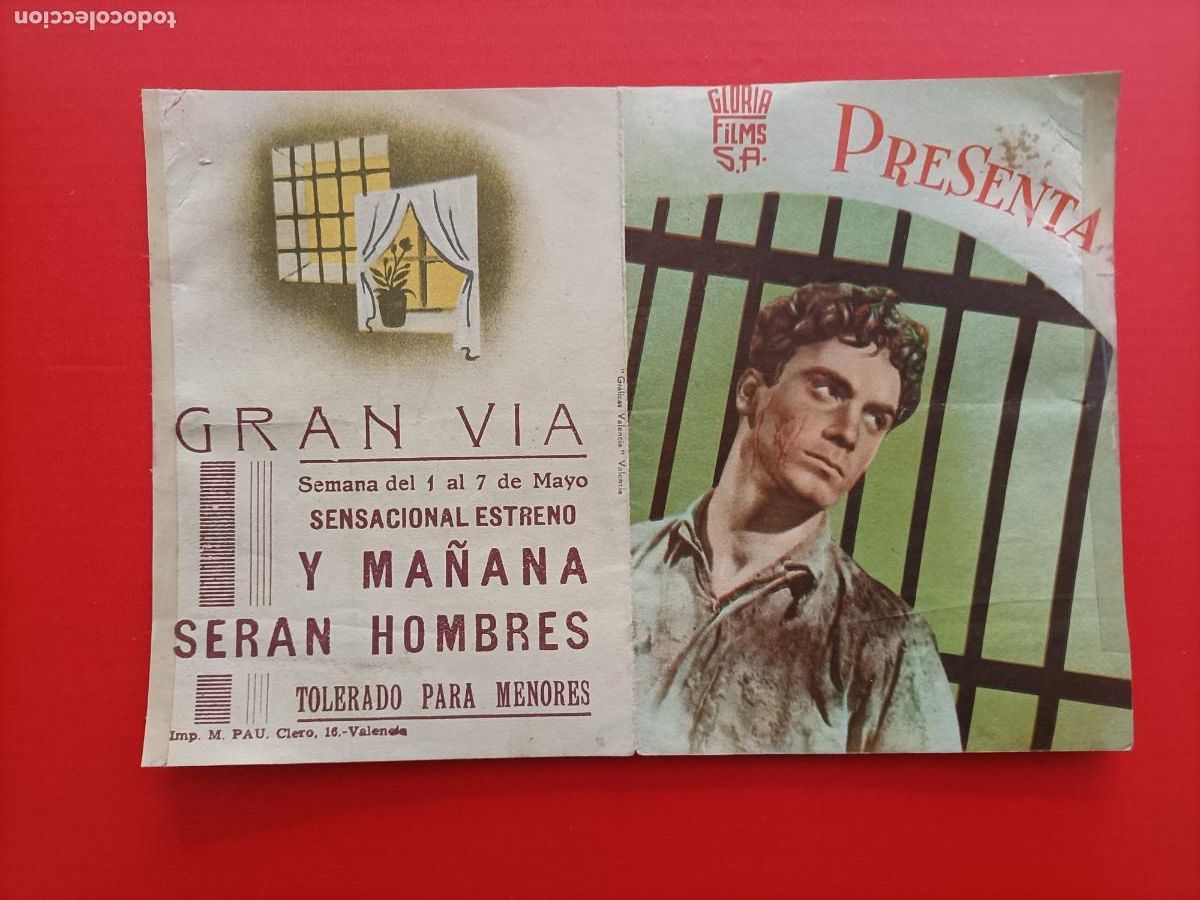 Cine: Y MA&Ntilde;ANA SER&Aacute;N HOMBRES. CON PUBLICIDAD GRAN VIA, DOBLE.