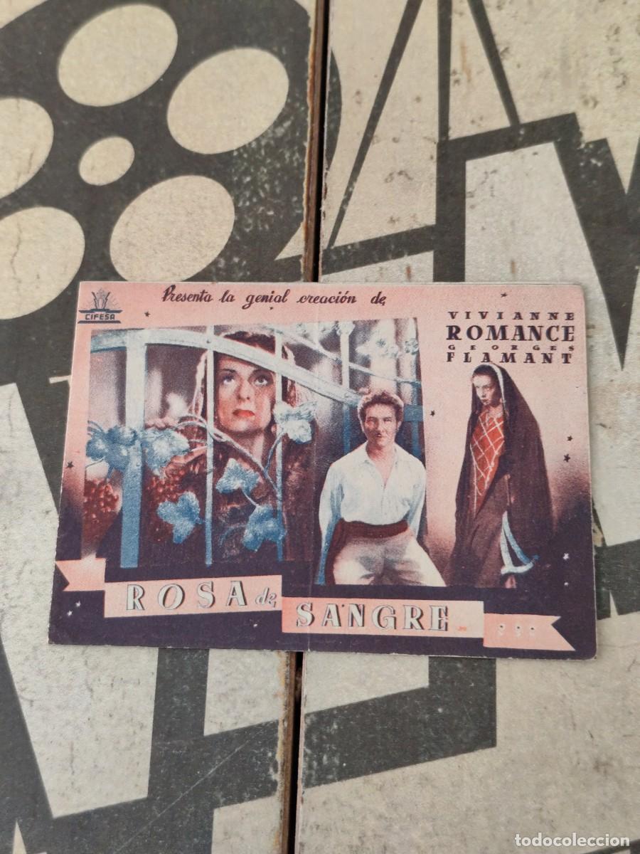 Cine: Rosa de sangre doble con sello Teatro Circo Puente Genil