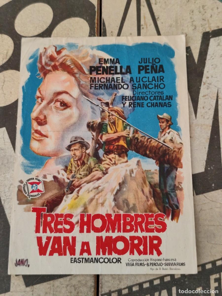 Kino: Tres hombres van a morir con publicidad Teatro Circo Puente Genil