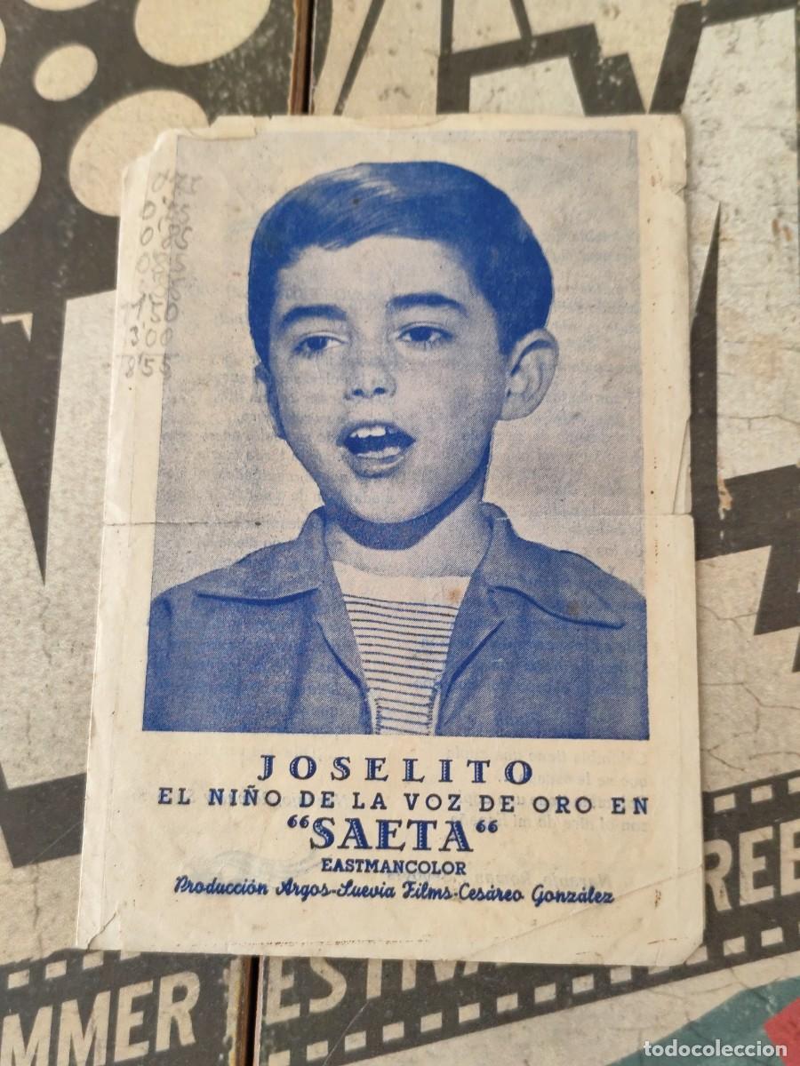 Cine: Saeta Cancionero con publicidad Teatro Villamarta Jerez