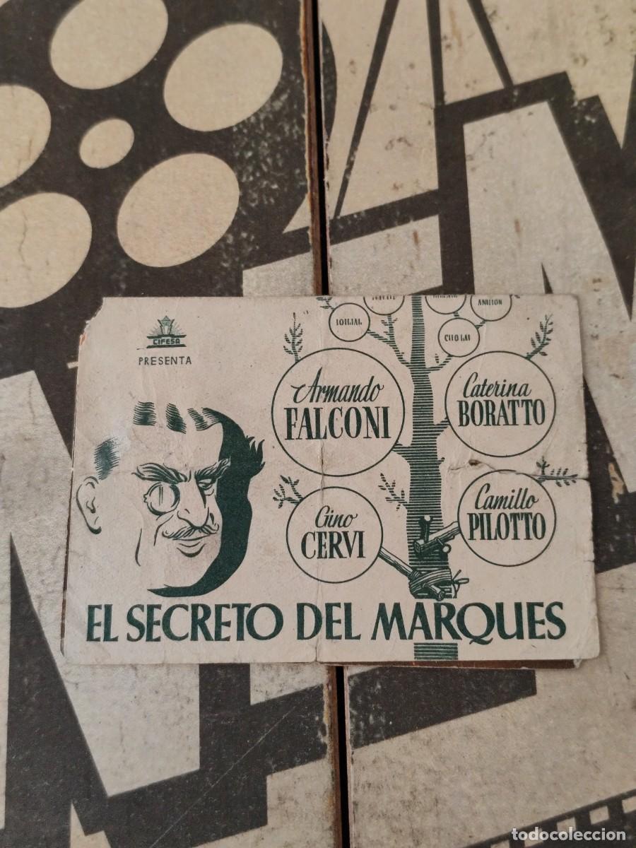 Cine: El secreto del Marques doble con sello Teatro Circo Puente Genil
