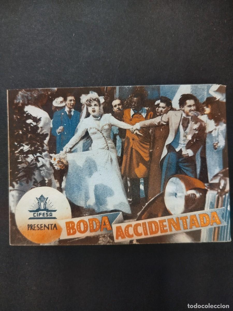 Cine: BODA ACCIDENTADA FOLLETO DE MANO 1943