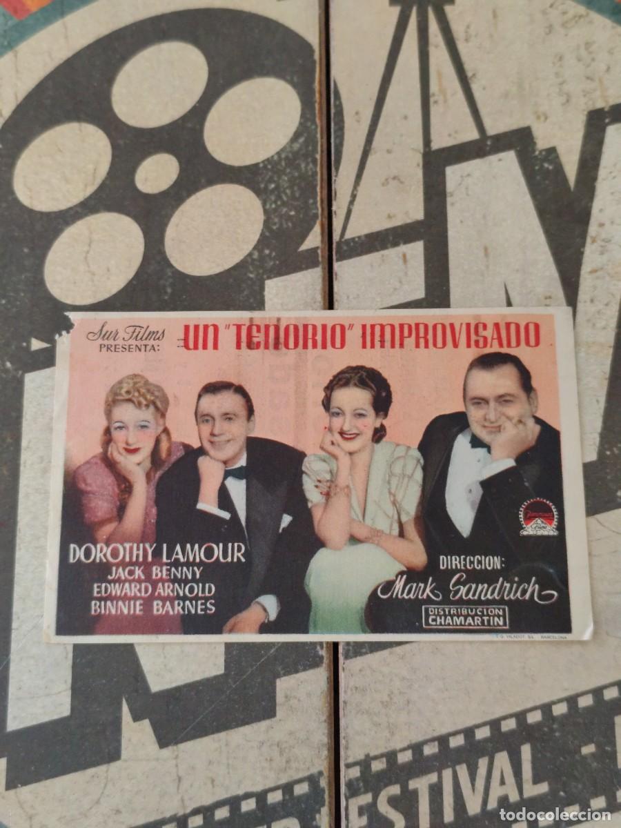 Cine: Un tenorio improvisado con publicidad Cine Jerezano