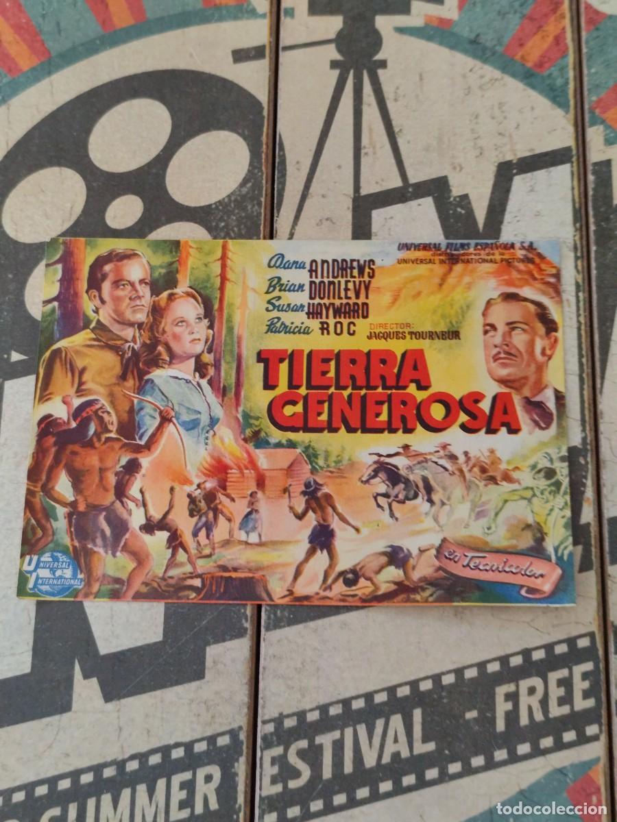 Cine: Tierra generosa con publicidad Teatro Villamarta Jerez
