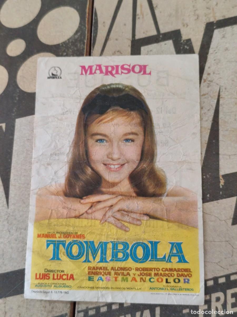 Cine: Tombola con publicidad Bosque