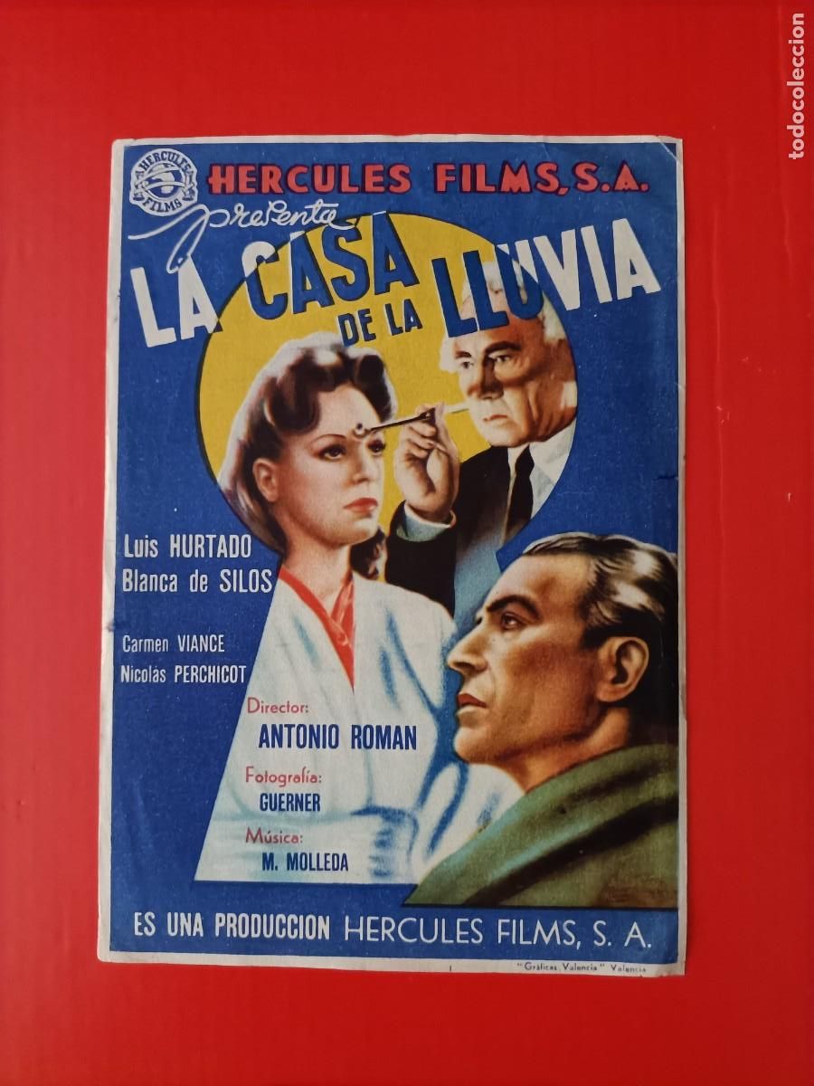 Cine: LA CASA DE LA LLUVIA, BLANCA DE SILOS, LUIS HURTADO. TAMA&Ntilde;O GRANDE, S/P.