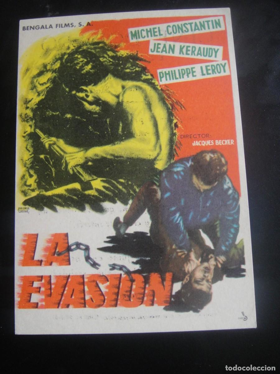 Cine: la evasion - publicidad cine dorado , zaragoza
