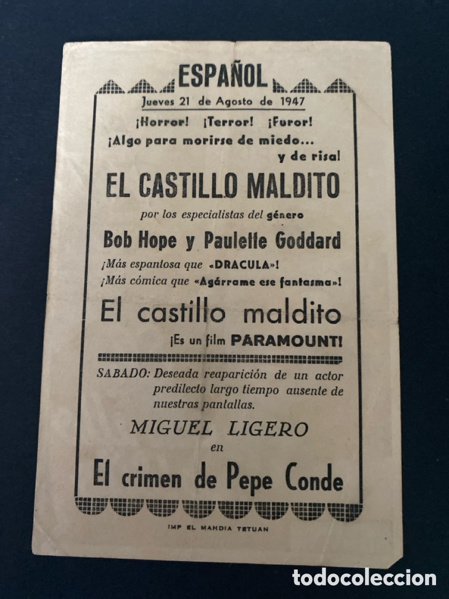 Cine: Programa de cine El castillo maldito - Foto 2