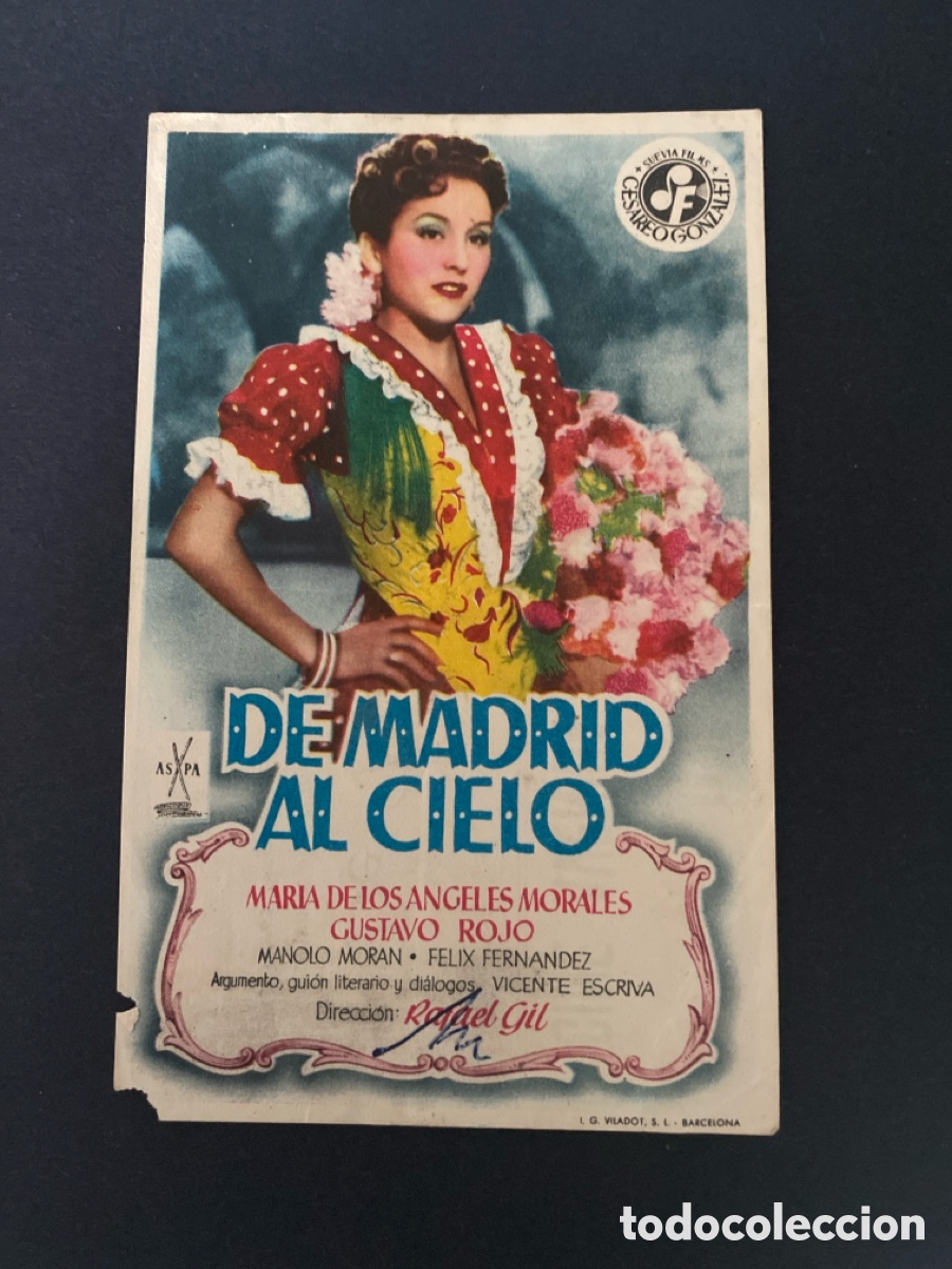 Cine: Programa de cine De Madrid al cielo