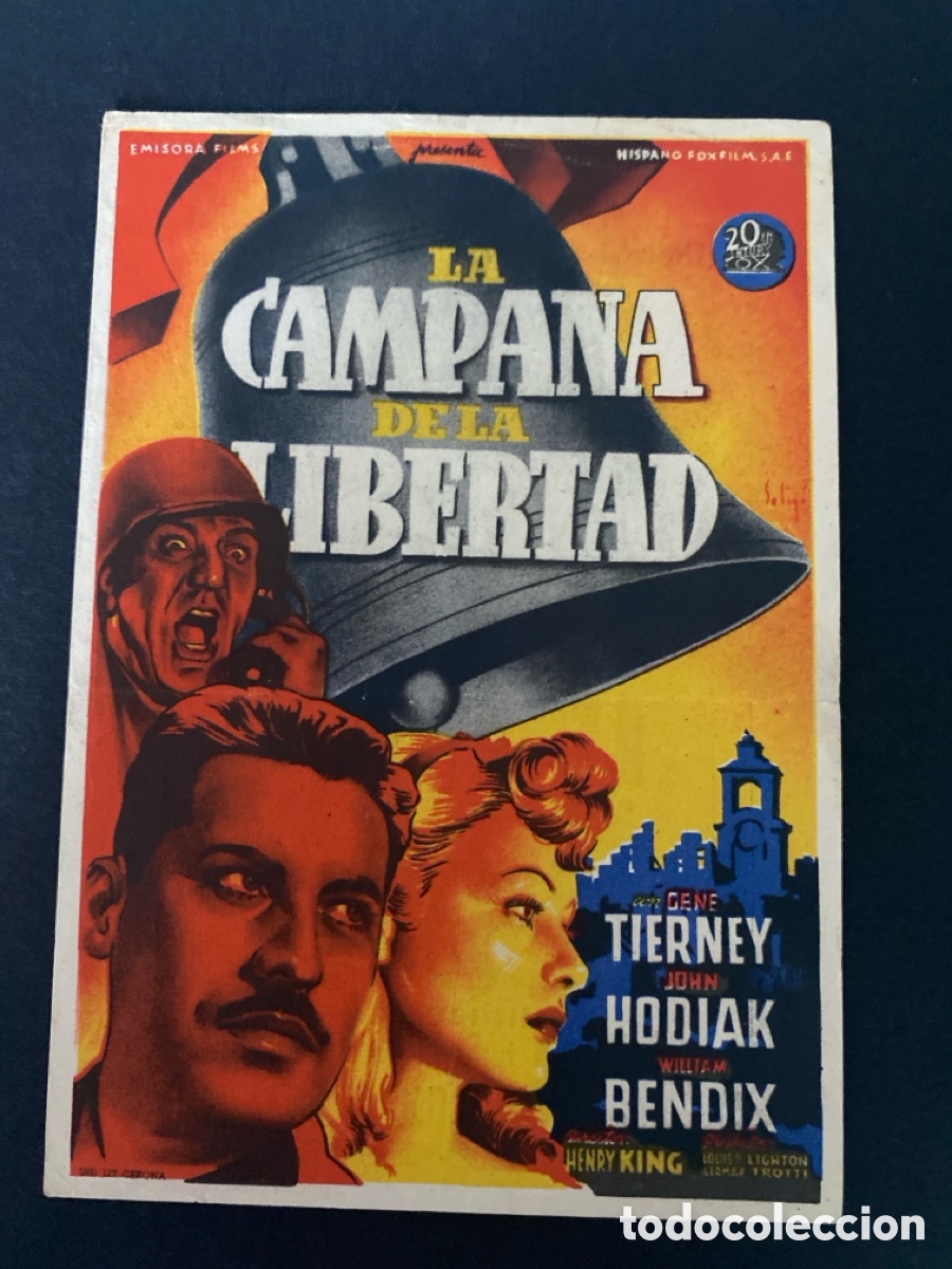 Cine: Programa de cine La campana de la libertad