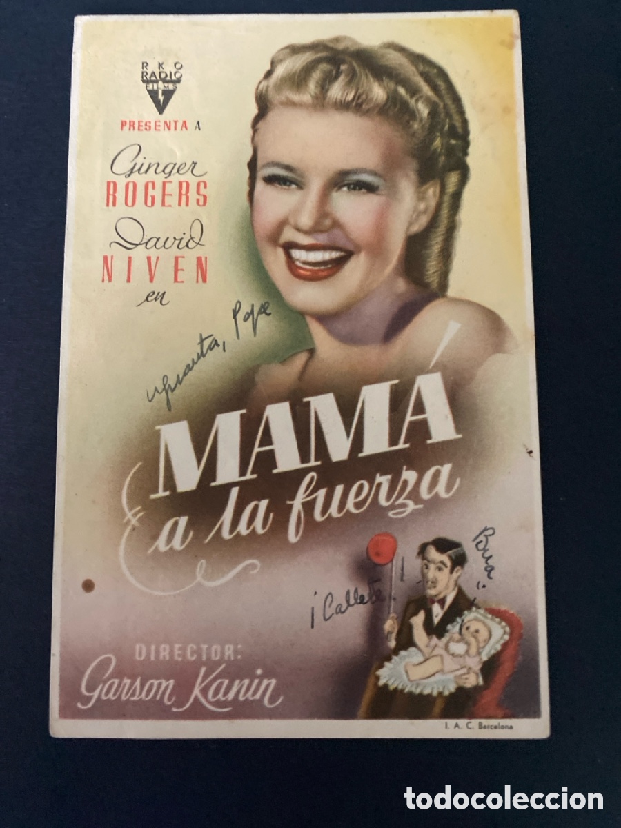 Cine: Programa de cine Mam&aacute; a la fuerza