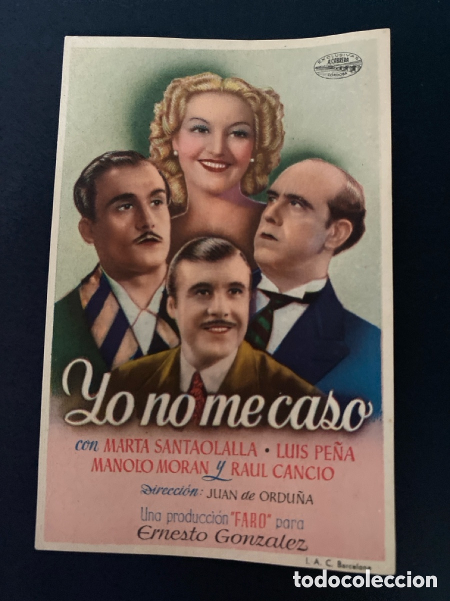 Cine: Programa de cine Yo no me caso
