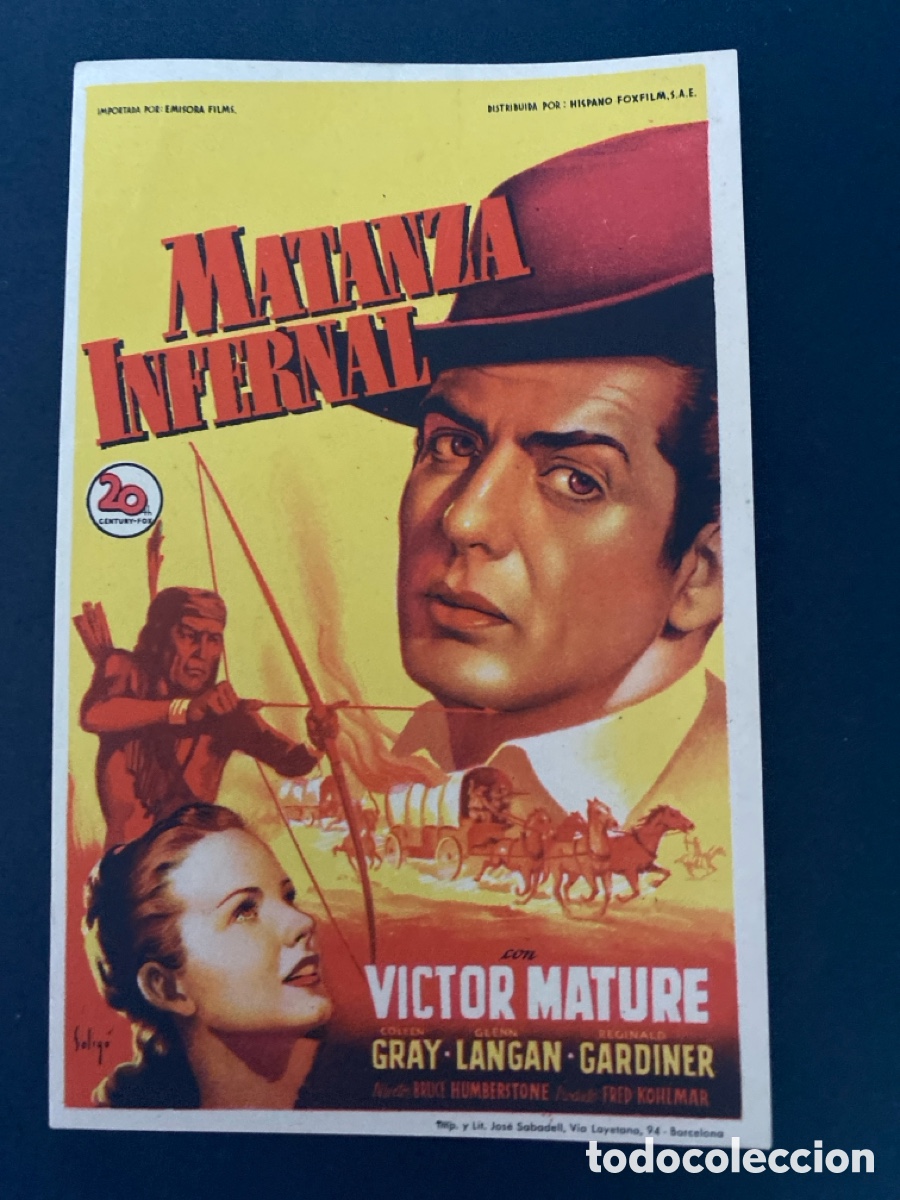 Cine: Programa de cine Matanza infernal