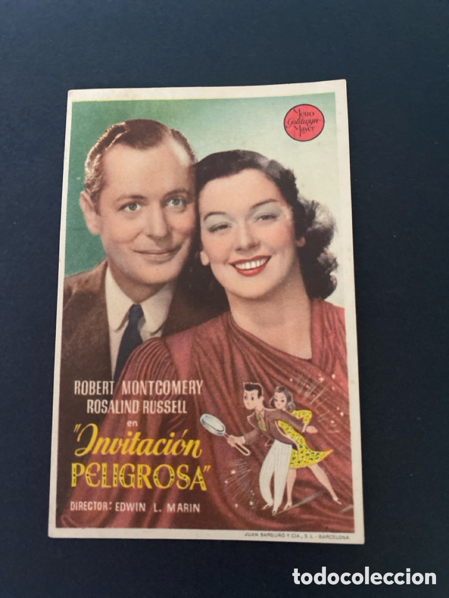 Cine: Programa de viene Invitaci&oacute;n peligrosa