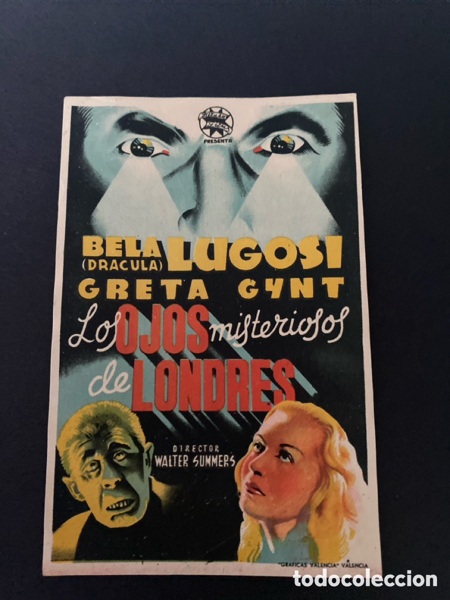 Cine: Programa de cine Los ojos misteriosos de Londres