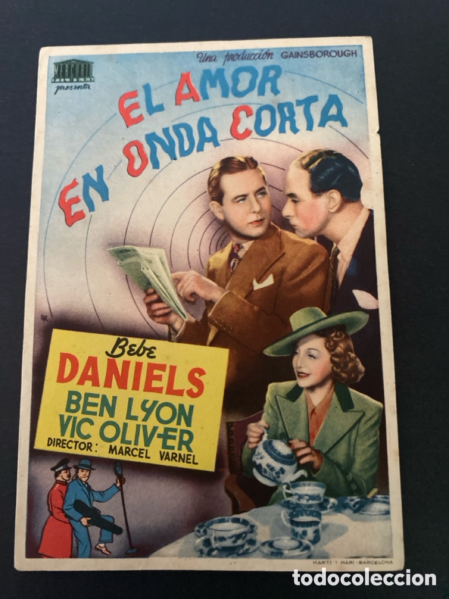 Cine: Programa de cine El amor en onda corta