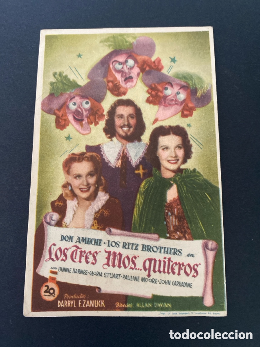 Cine: Programa de cine Los tres Mos&hellip; quiteros