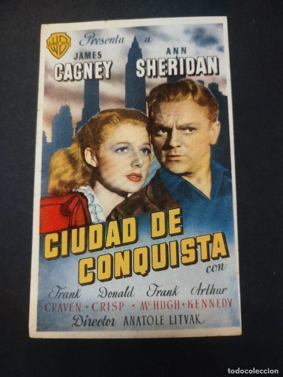Cine: CIUDAD DE CONQUISTA PROGRAMA DE MANO S/P