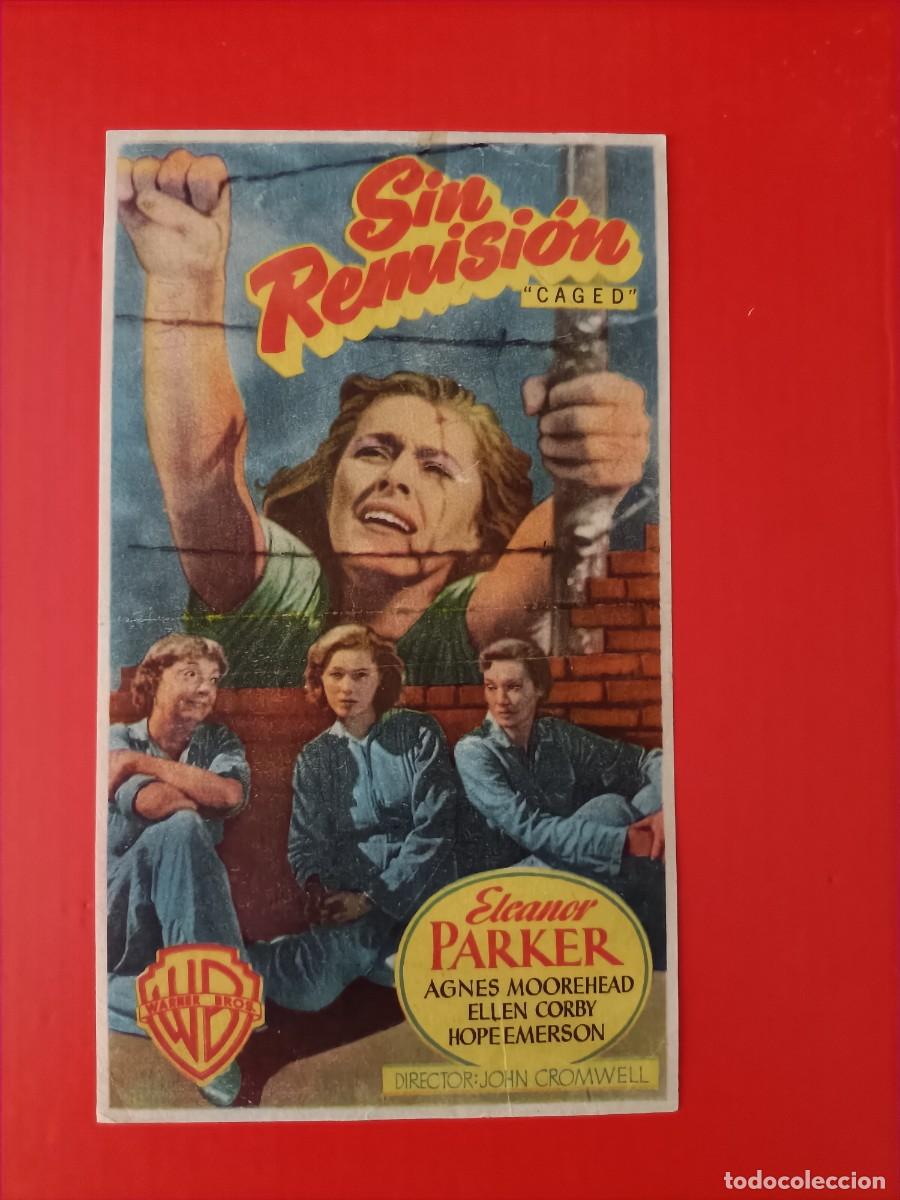 Cine: SIN REMISI&Oacute;N. ELEANOR PARKER. C/P. CINE MODERNO.