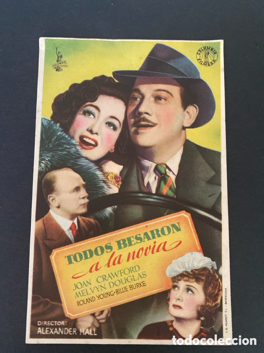 Cine: Programa de cine Todos besaron a la novia