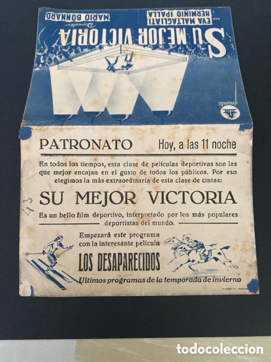Cine: Programa de cine Su mejor victoria - Foto 3