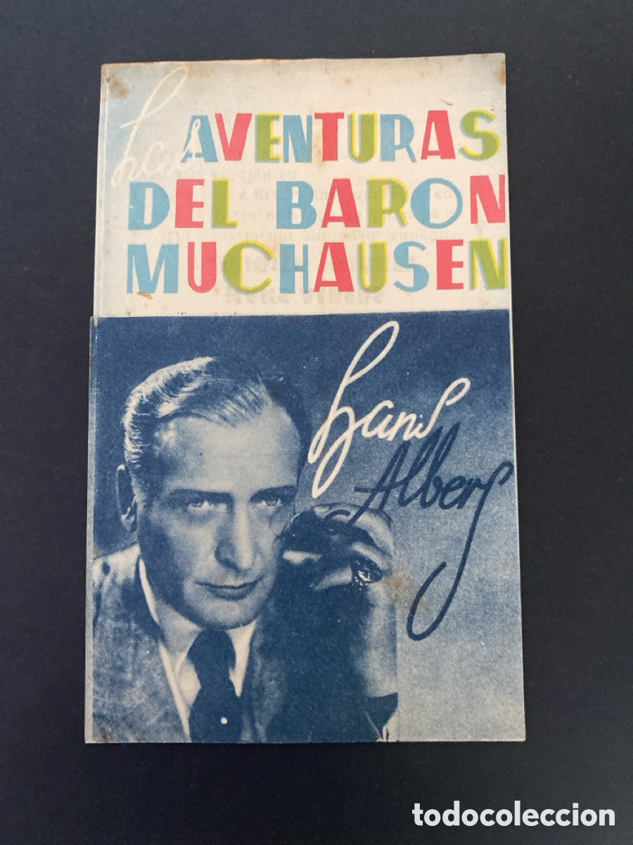 Cine: Programa de cine Aventuras del bar&oacute;n muchausen