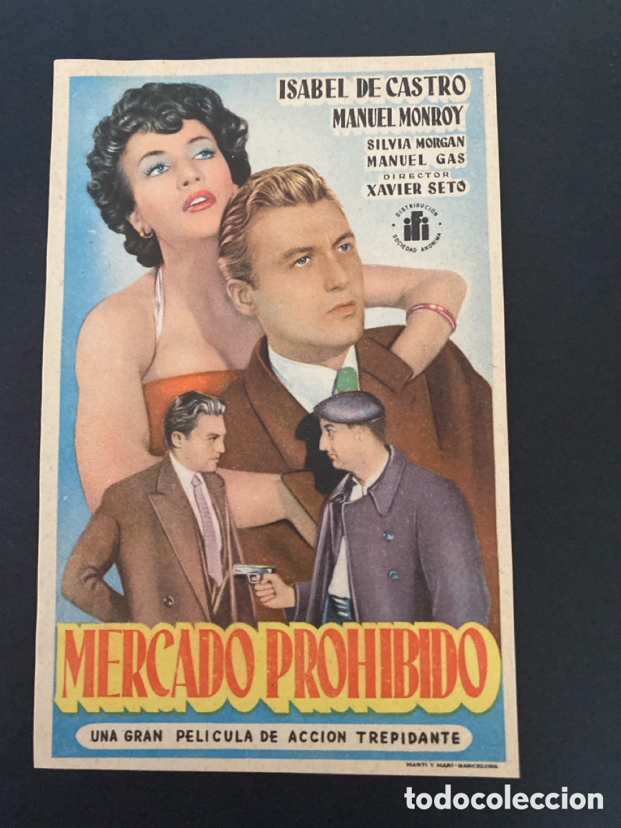 Cine: Programa de cine Mercado prohibido