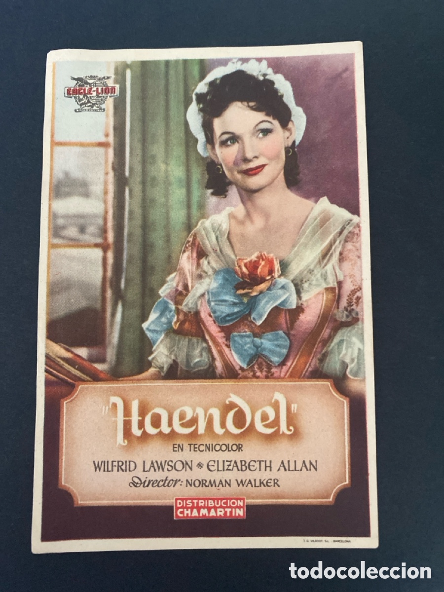 Cine: Programa de cine Haendel