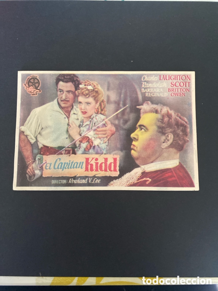 Cine: Programa de cine El capit&aacute;n Kidd