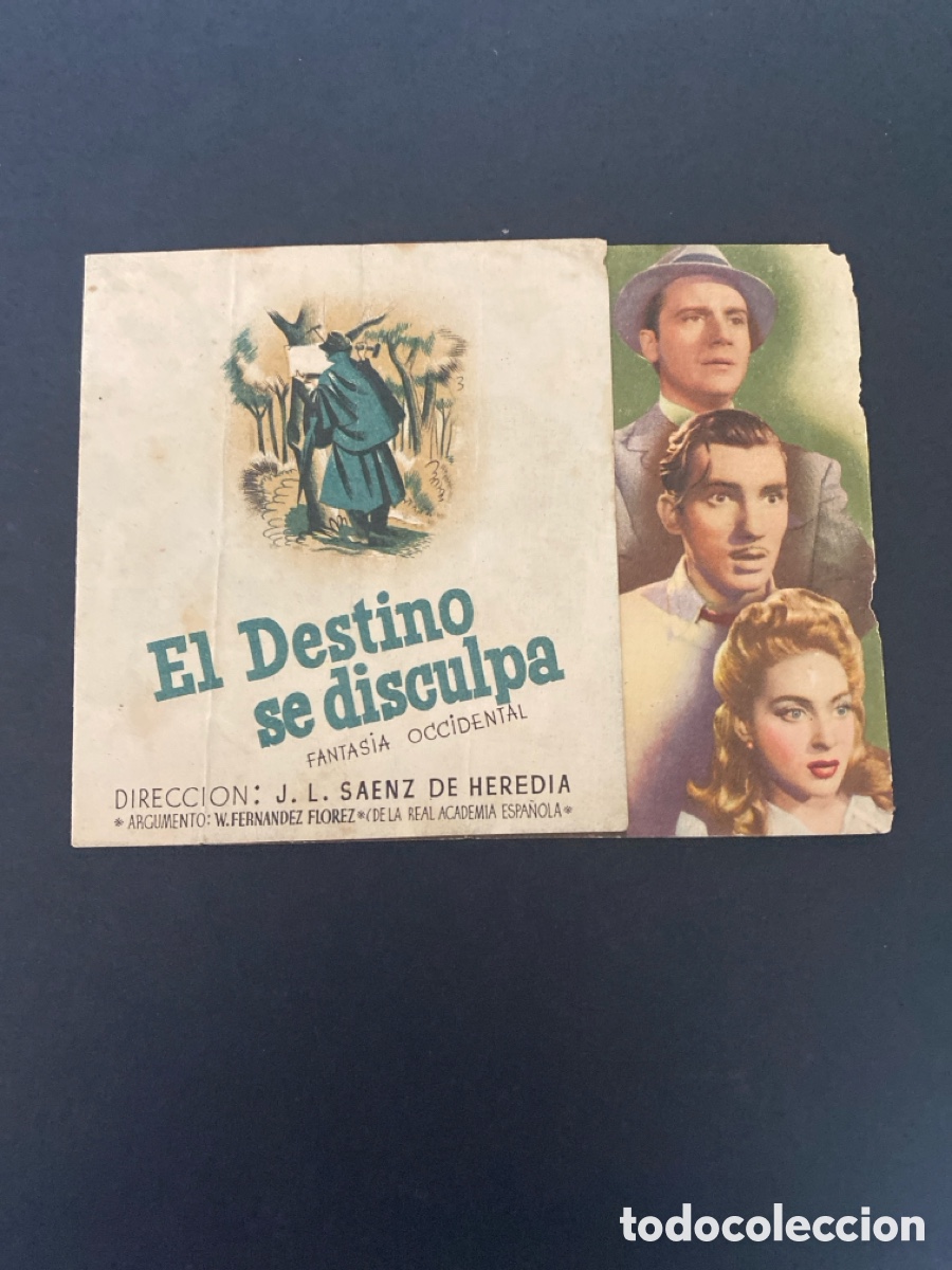 Cine: Programa de cine El destino se disculpa