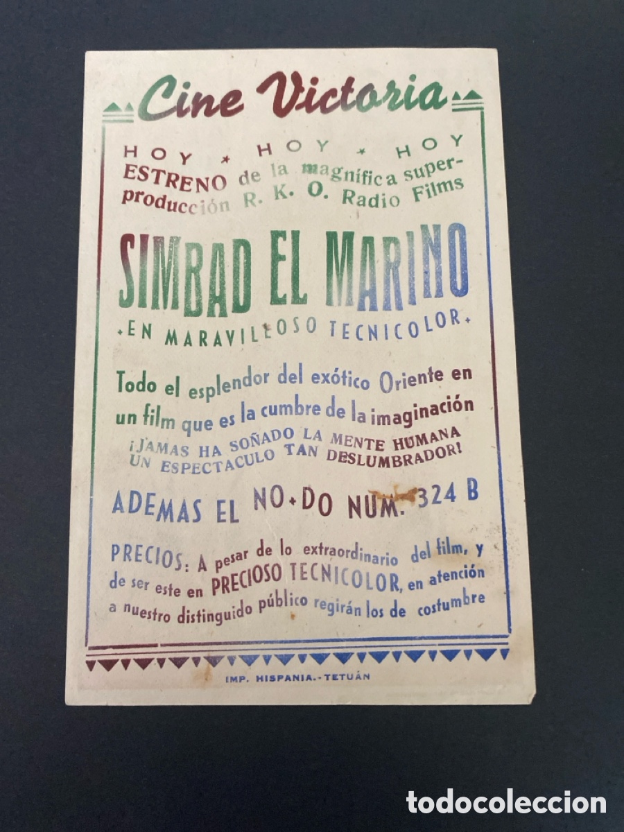 Cine: Programa de cine Simbad el marino - Foto 2