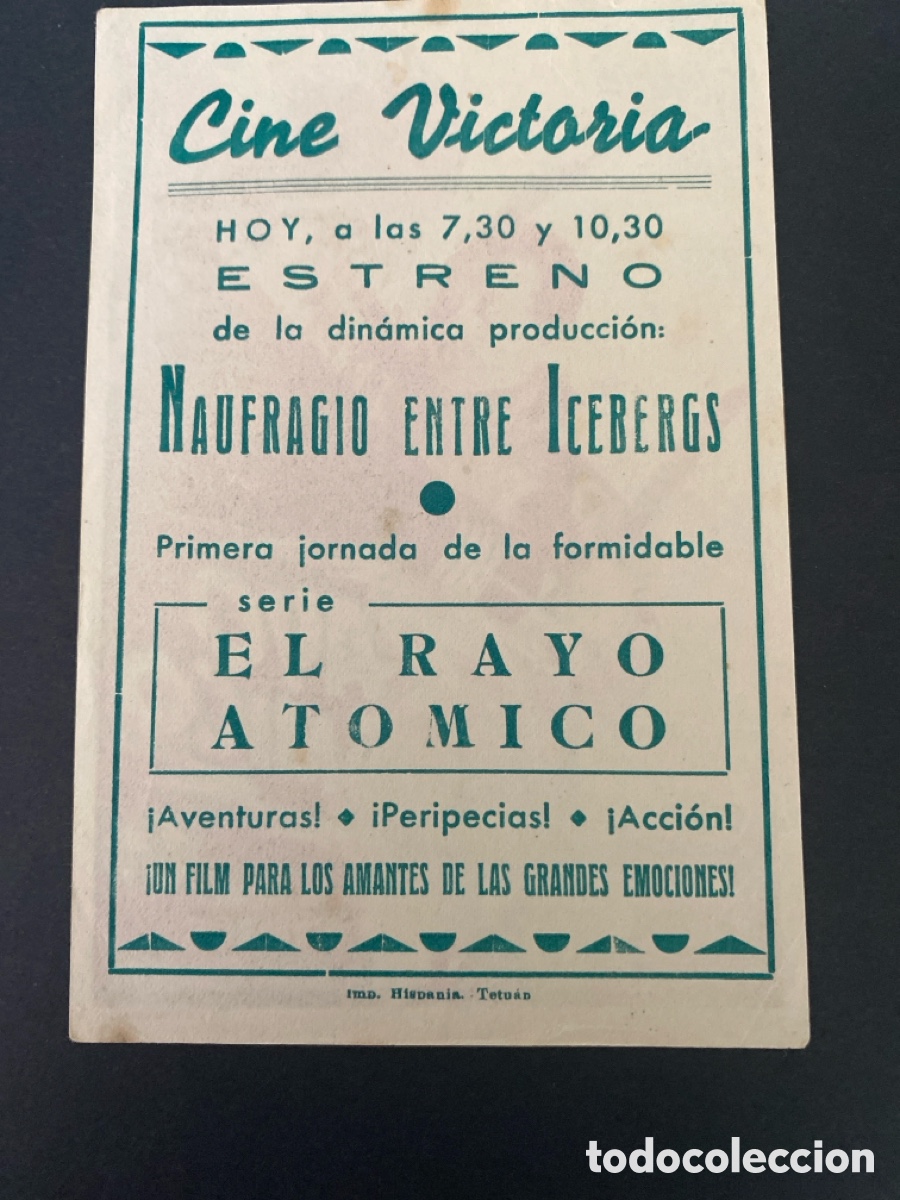 Cine: Programa de cine El rayo at&oacute;mico - Foto 2