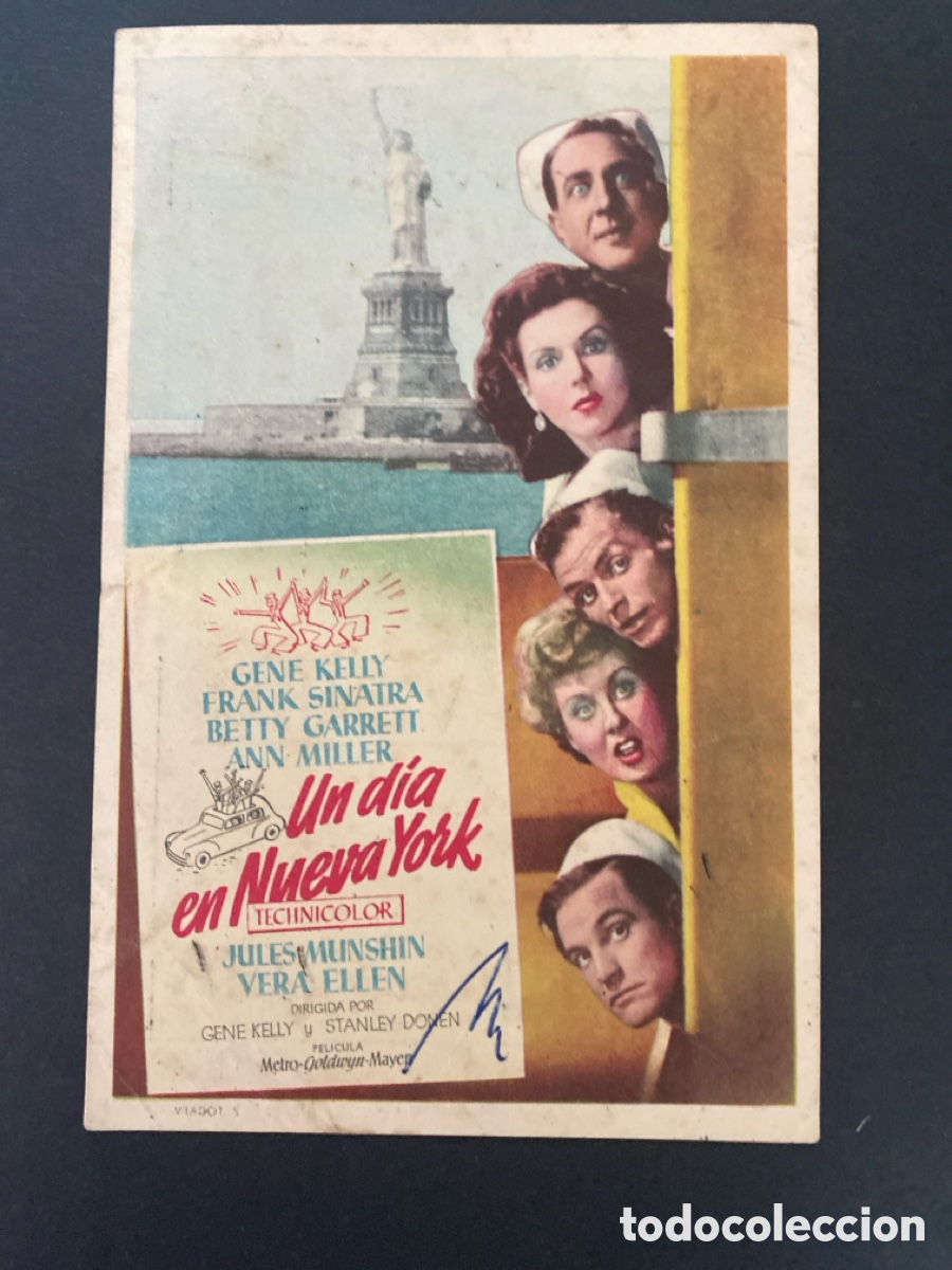 Cine: Programa de cine Un d&iacute;a en Nueva York