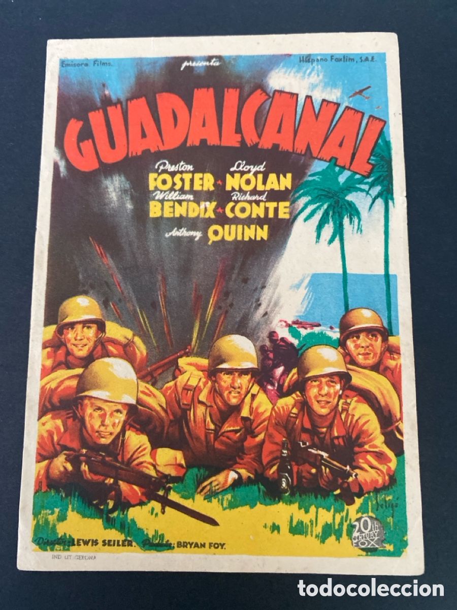Cine: Programa de cine Guadalcanal