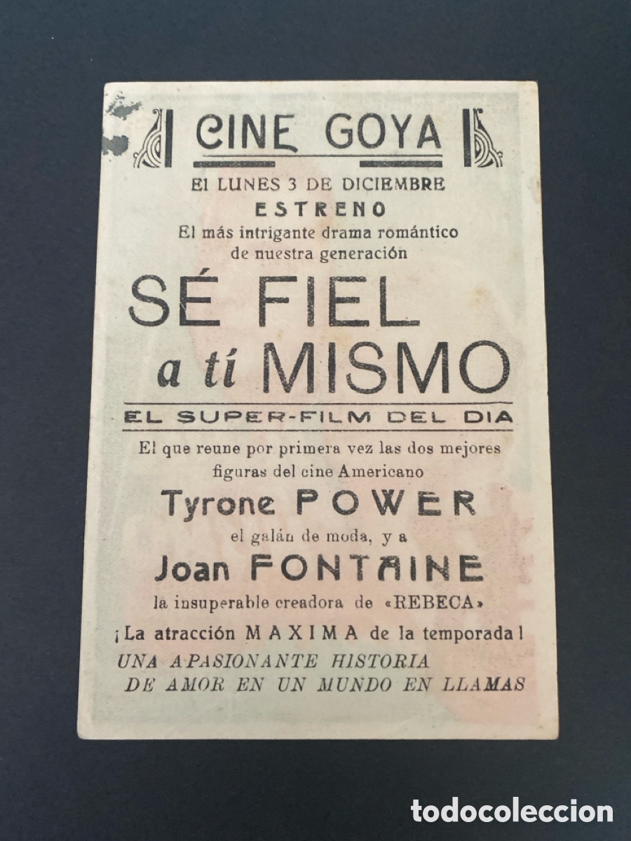 Cine: Programa de cine Se fiel a ti mismo - Foto 2