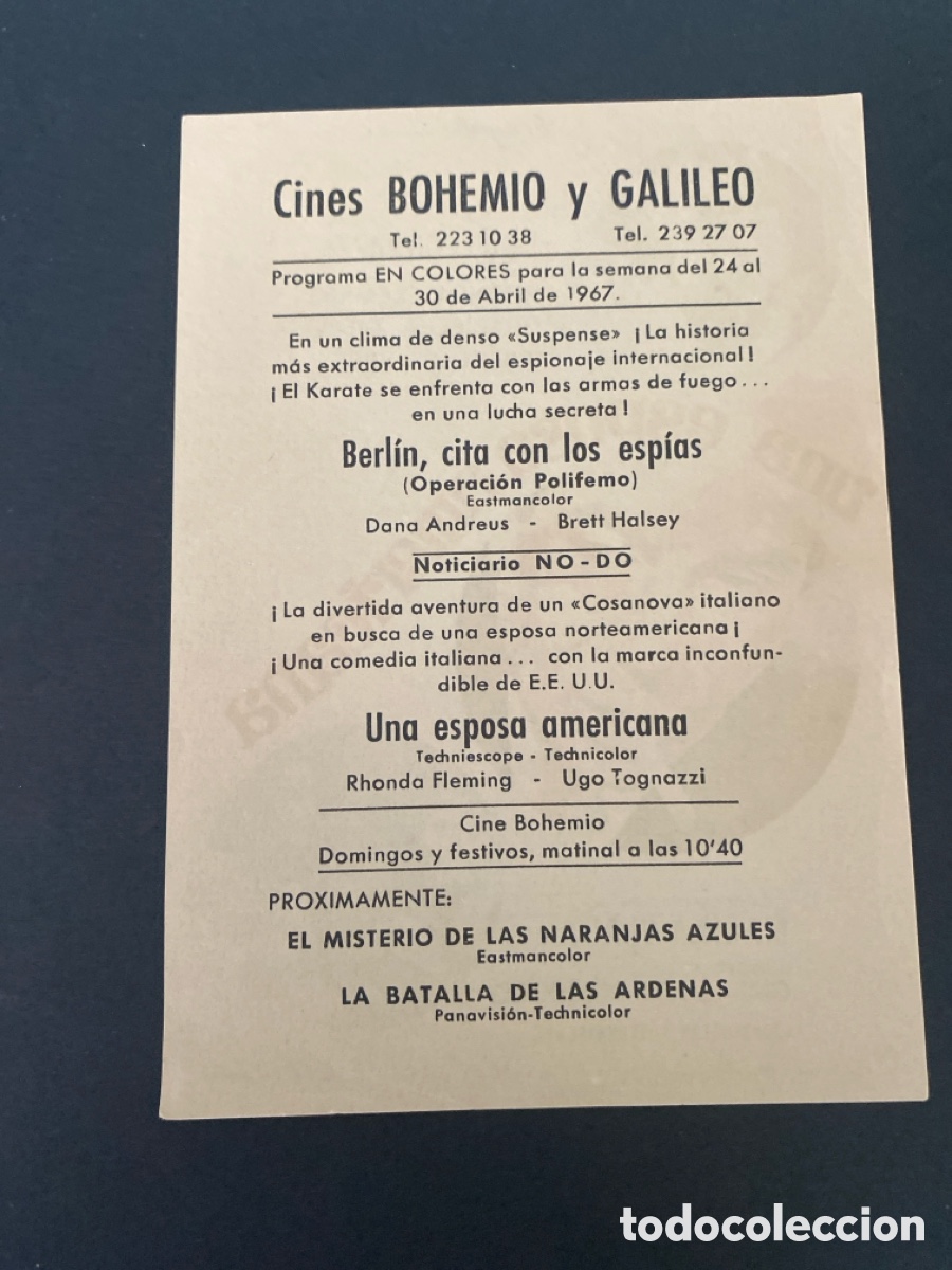 Cine: Programa de cine Una esposa americana - Foto 2