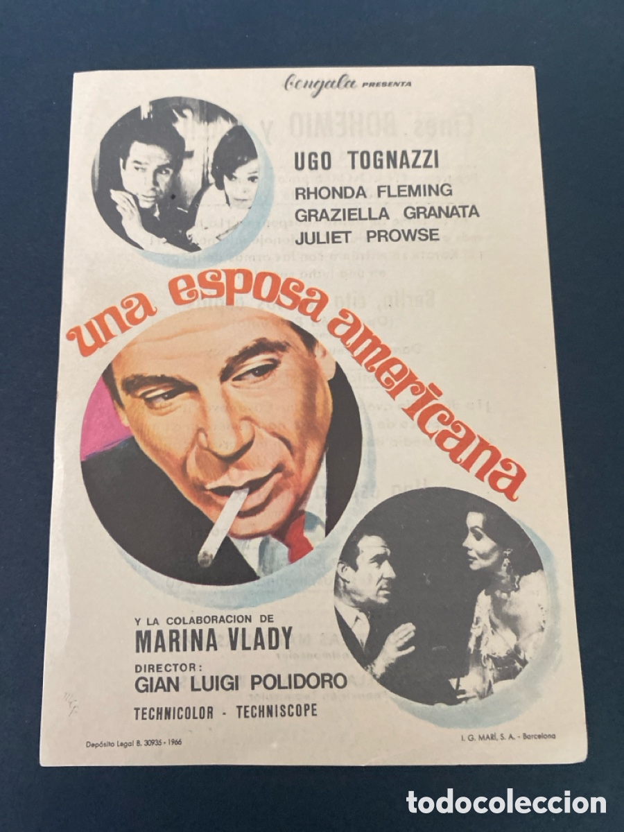 Cine: Programa de cine Una esposa americana