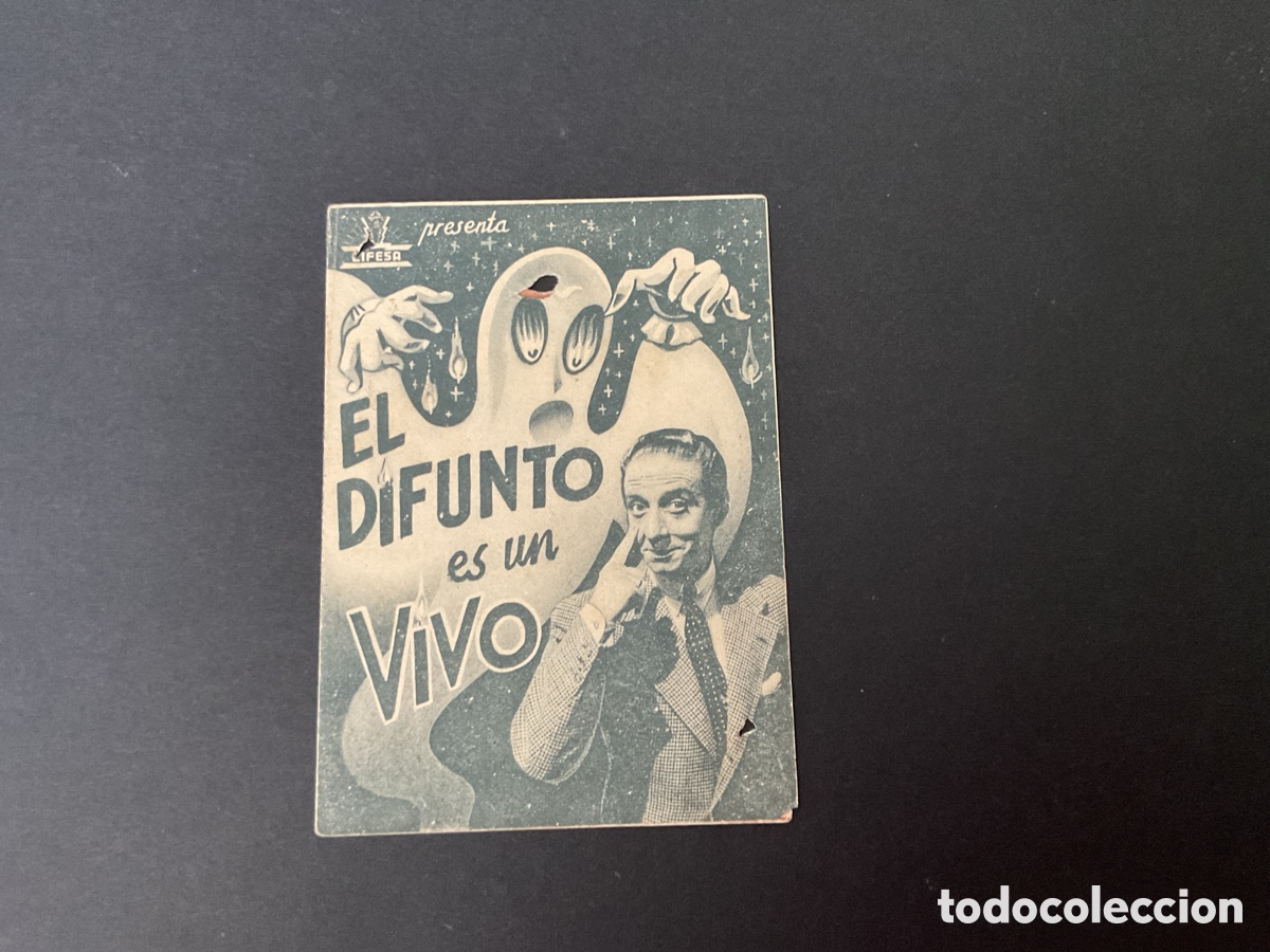 Cine: Programa de cine El difunto es un vivo