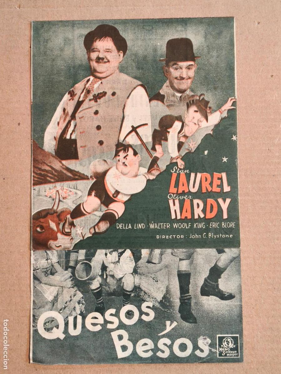 Cine: STAN LAUREL Y OLIVER HARDY PROGRAMA DE CINE 1940