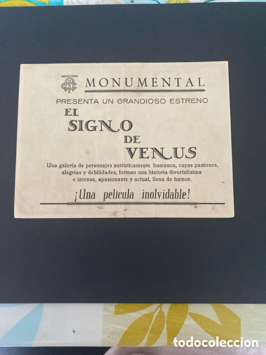 Cine: Programa de cine El signo de Venus - Foto 2