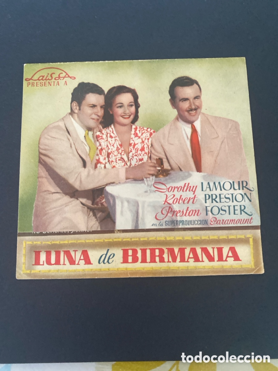 Cine: Programa de cine Luna de Birmania