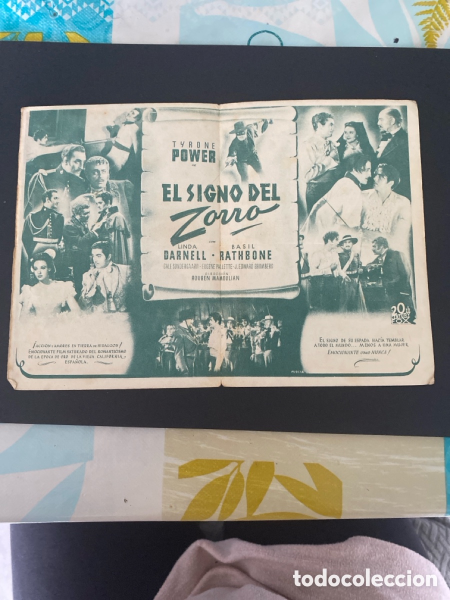 Cine: Programa de cine El signo del zorro - Foto 2