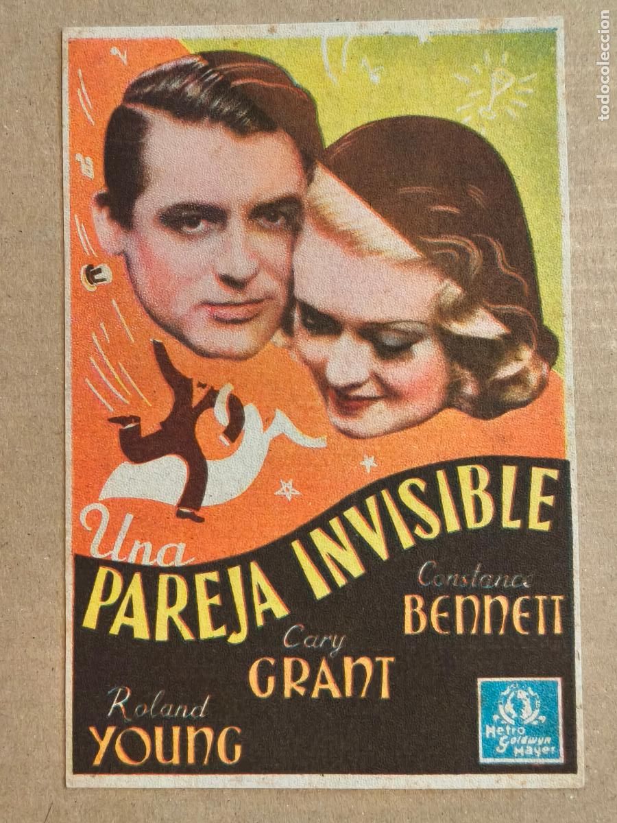 Cine: LA PAREJA INVISIBLE PROGRAMA DE CINE 1941