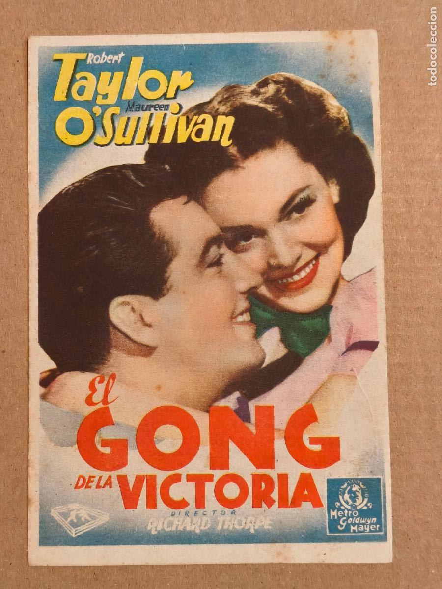 Cine: EL GONG DE LA VICTORIA PROGRAMA DE CINE 1944